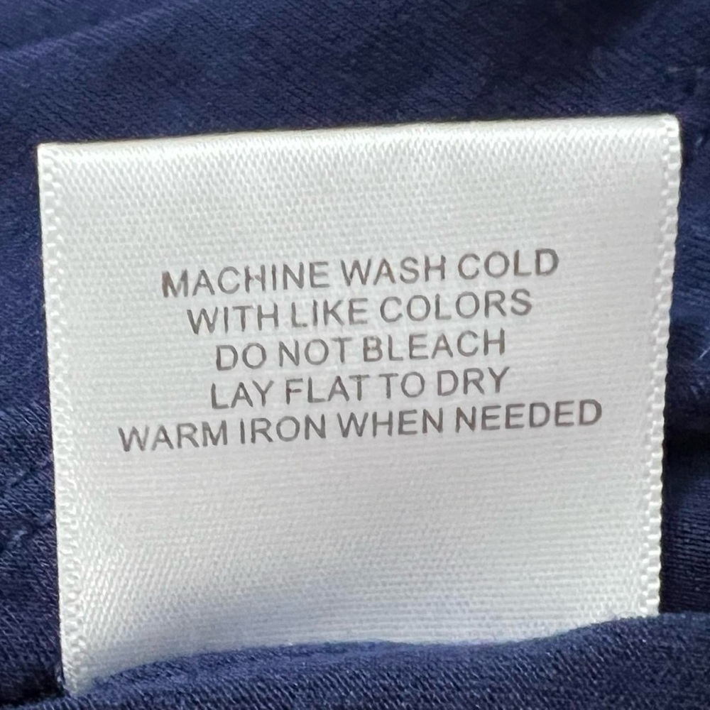 Modcloth Fervour Navy Blue Sleeveless Top With Keyhole Accent Size Small - Picture 7 of 8